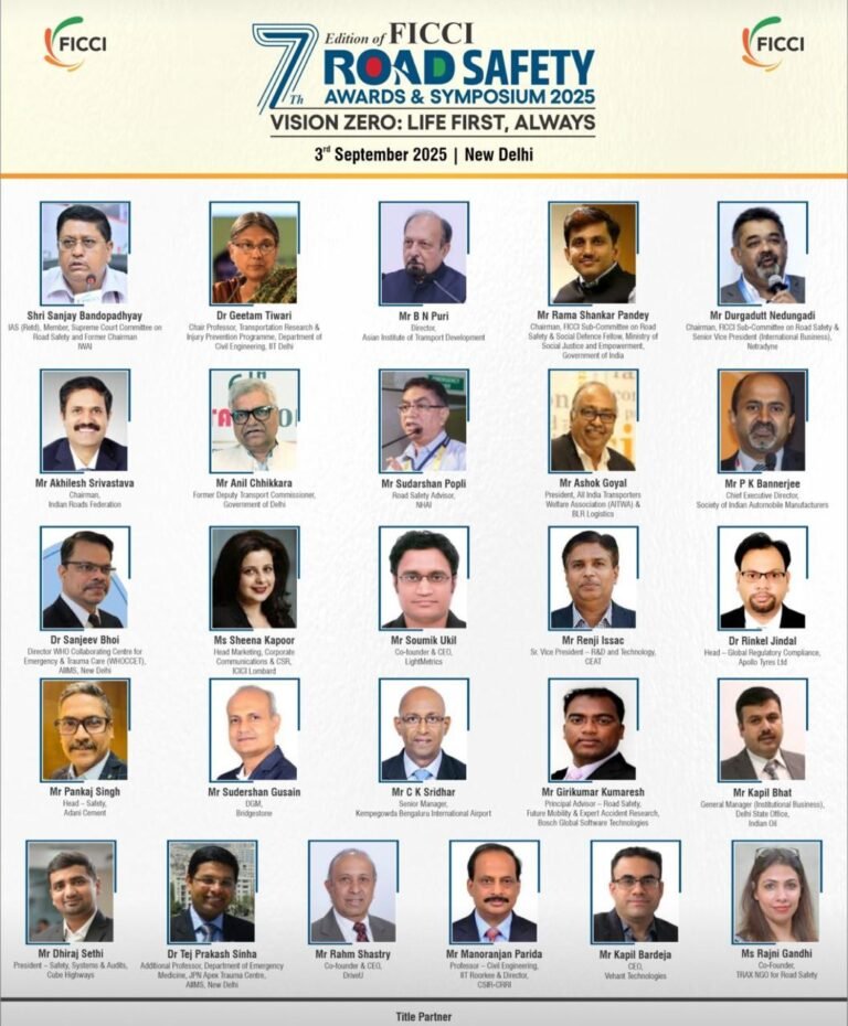 FICCI 7th Road Safety Awards & Symposium 2025