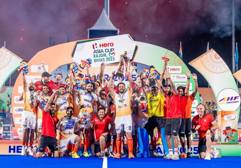 Indian hockey team again picked up the trophy after 8 years and proved that hard work always pays off