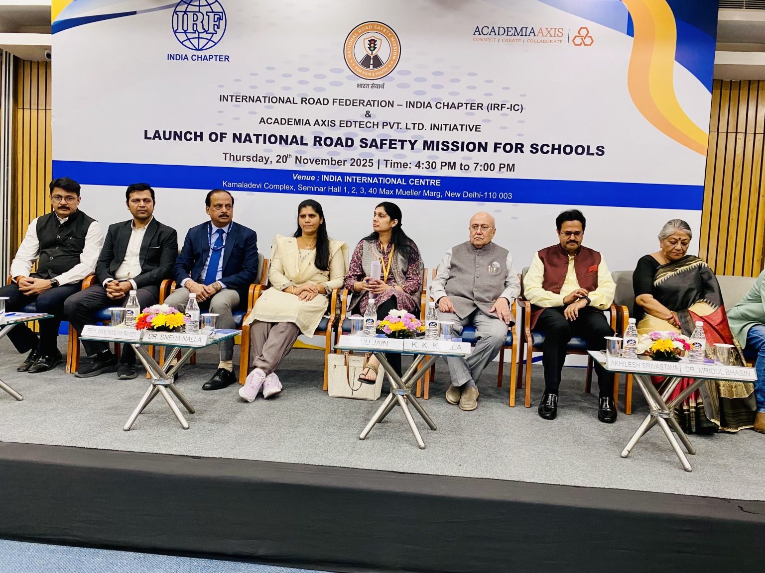 National Road Safety Mission launched to protect students around schools”